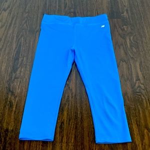 New Balance, Blue Girls leggings
